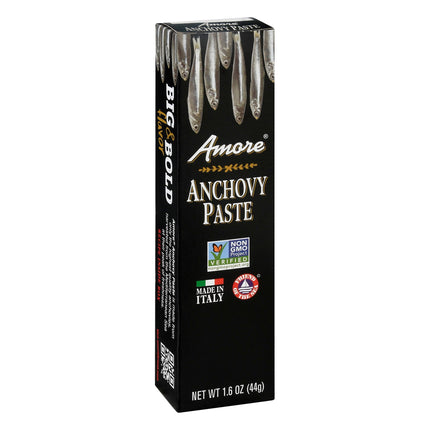 Amore Anchovy Paste With Olive Oil Tube - 1.6 OZ 12 Pack