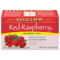 Bigelow Red Raspberry Herbal Tea - 20 CT 6 Pack