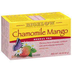 Bigelow Chamomile Mango Herb Tea - 20 CT 6 Pack
