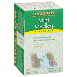 Bigelow Mint Medley Herbal Tea - 20 CT 6 Pack