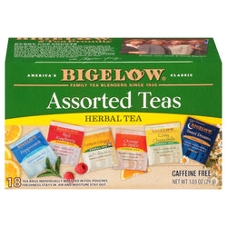 Bigelow 6 Assorted Herbal Tea - 18 CT 6 Pack