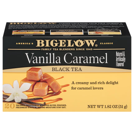 Bigelow Vanilla Caramel Tea - 20 CT 6 Pack