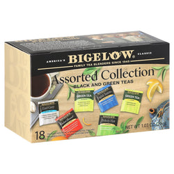 Bigelow 6 Assorted Black and Green Tea - 18 CT 6 Pack
