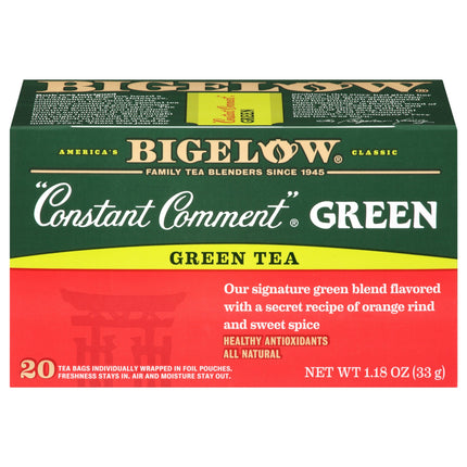 Bigelow Constant Comment Green Tea - 20 CT 6 Pack