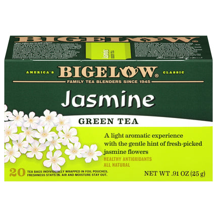 Bigelow Green With Jasmine Tea - 20 CT 6 Pack