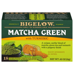 Bigelow Matcha Green Tea With Turmeric - 18 CT 6 Pack