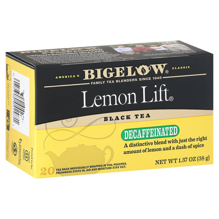 Bigelow Decaffeinated Lemon Lift Tea - 20 CT 6 Pack