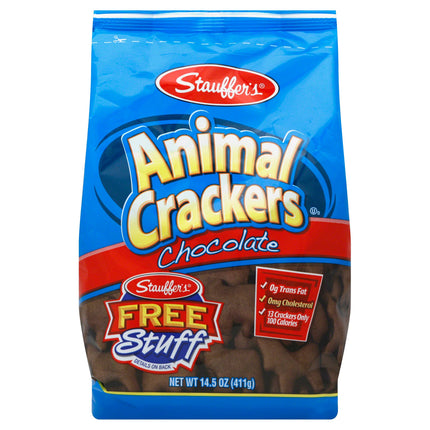Stauffer's Crackers Chocolate Animal - 14.5 OZ 12 Pack