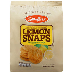Stauffer's Cookies Lemon Snaps - 14 OZ 12 Pack