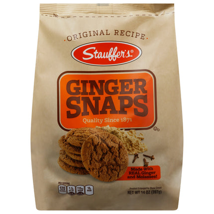 Stauffer's Cookies Ginger Snaps - 14 OZ 12 Pack