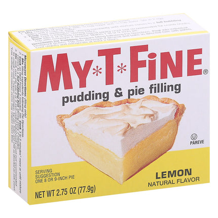 My T Fine Mix Pudding Lemon - 2.75 OZ 12 Pack