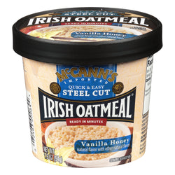 McCann's Vanilla Honey Irish Oatmeal Cup - 1.9 OZ 12 Pack