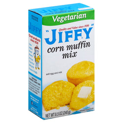 Jiffy Vegetarian Corn Muffin Mix - 8.5 OZ 24 Pack