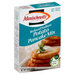 Manischewitz Reduced Sodium Potato Pancake Mix - 6 OZ 12 Pack