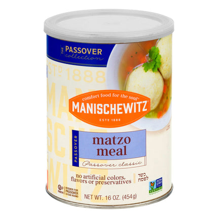Manischewitz Unsalted Matzo Meal - 16 OZ 12 Pack