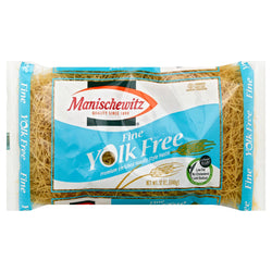 Manischewitz Fine Yolk Free Noodles - 12 OZ 12 Pack