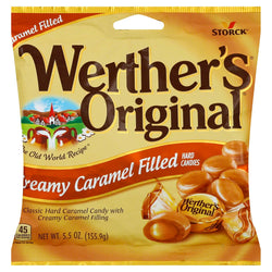 Werther's Original Candy Caramel Creamy Filled - 5.5 OZ 12 Pack