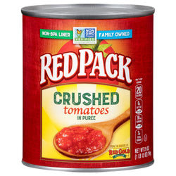 Red Pack Tomatoes Crushed Puree - 28 OZ 12 Pack