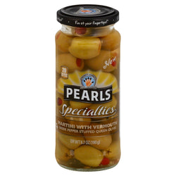 Pearl Olives Martini Pepper Stuff Queen Olives - 6.7 OZ 6 Pack
