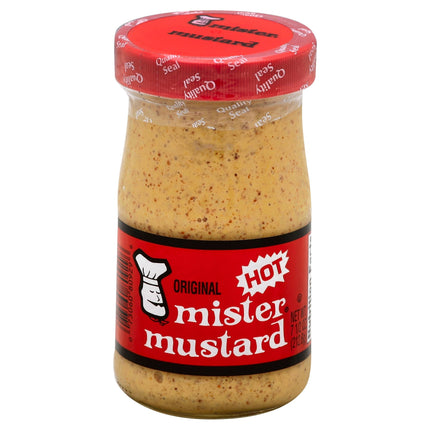 Mister Mustard Original Hot Mustard - 7.5 OZ 6 Pack