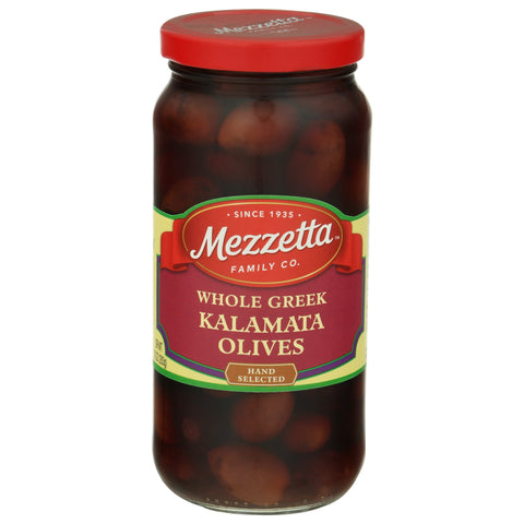 Mezzetta Whole Greek Calamata Olives - 10 OZ 6 Pack