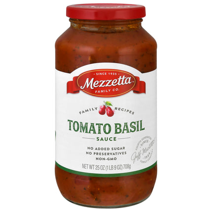 Mezzetta Tomato Basil Sauce - 25.0 OZ 6 Pack