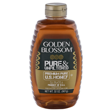 Golden Blossom Pure & Unfiltered Honey - 32 OZ 6 Pack