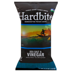 Hardbite Sea Salt & Vinegar Chips - 5.2 OZ 15 Pack