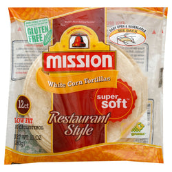 Mission Tortillas White Corn - 10 OZ 12 Pack
