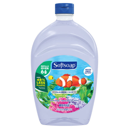 Softsoap Aquarium Hand Soap Refill - 50 FZ 6 Pack