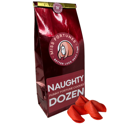Miss Fortunes The Naughty Dozen Fortune Cookies (Seasonal) - 5 OZ 6 Pack