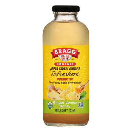 Bragg Organic Apple Cider Vinegar Ginger Spice Drink - 16 FZ 12 Pack