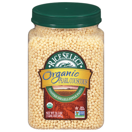 Rice Select Organic Original Pearl Couscous - 24.5 OZ 4 Pack