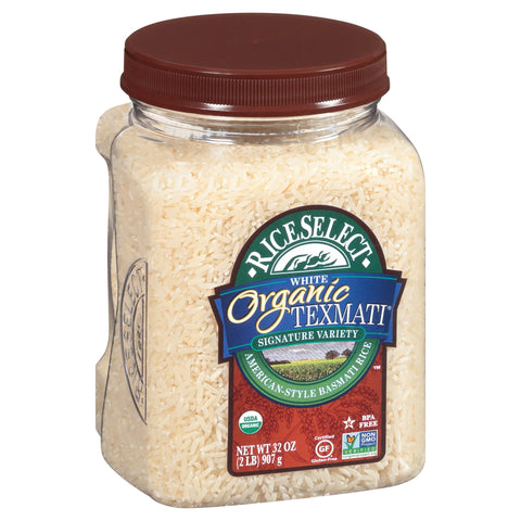 Rice Select Organic Texmati White Rice - 32 OZ 4 Pack