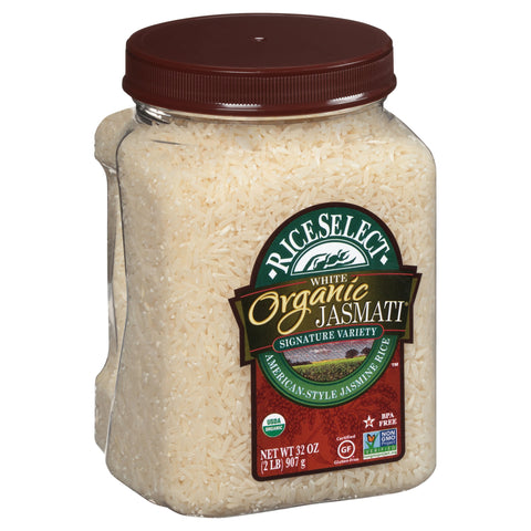 Rice Select Organic Jasmati Rice - 32 OZ 4 Pack