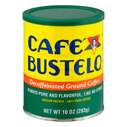 Cafe Bustello Coffee Ground Decaffeinated - 10 OZ 12 Pack