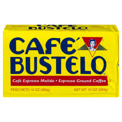 Cafe Bustelo Coffee Ground Brick Dark Roast - 10 OZ 24 Pack