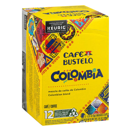 Cafe Bustello Columbian K-Cup - 3.81 OZ 6 Pack