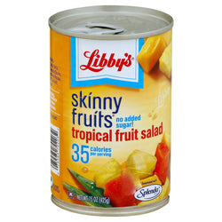 Libby's Fruit Tropical Fruit Salad With Splenda - 15 OZ 12 Pack