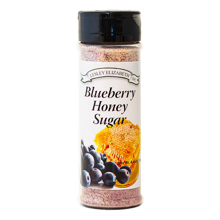 Lesley Elizabeth Blueberry Honey Sugar - 4.4 OZ 6 Pack