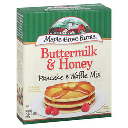 Maple Grove Buttermilk & Honey Pancake & Waffle Mix - 24 OZ 6 Pack