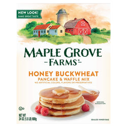 Maple Grove Buckwheat Pancake & Waffel Mix - 24 OZ 6 Pack