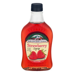 Maple Grove Strawberry Syrup - 8.5 FZ 12 Pack