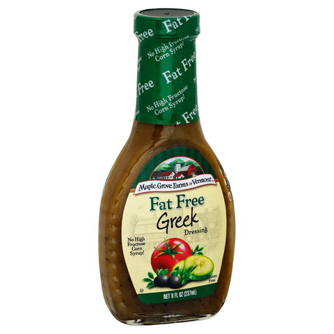Maple Grove Fat Free Greek Dressing - 8 FZ 6 Pack