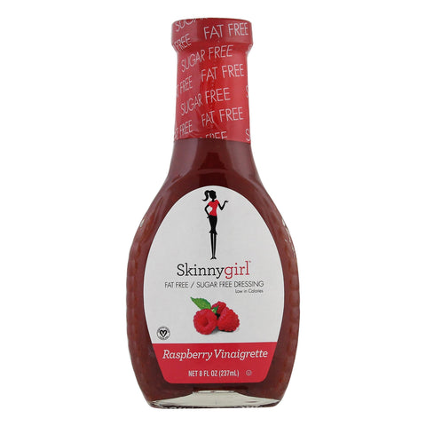 Skinny Girl Dressing Fat Free/Sugar Free Raspberry Vinaigrette - 8 FZ 12 Pack