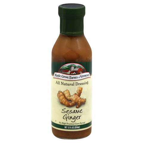 Maple Grove Sesame Ginger Dressing - 12 FZ 6 Pack