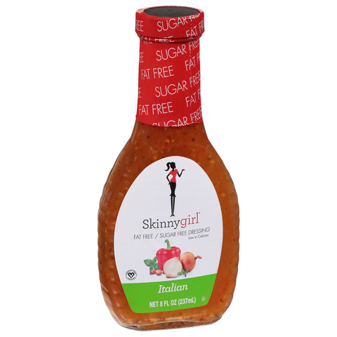 Skinny Girl Dressing Fat Free/Sugar Free Italian - 8 FZ 12 Pack