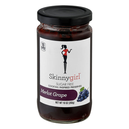 Skinny Girl Sugar Free Preserve Merlot Grape - 10 OZ 6 Pack