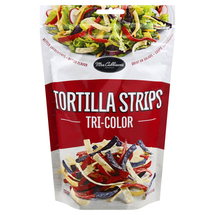 Mrs. Cubbison's Tri-Color Tortilla Strips - 4 OZ 9 Pack