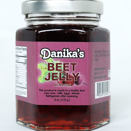Danika's Beet Jelly - 6 OZ 12 Pack
